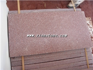 China Red Porphyry Tiles