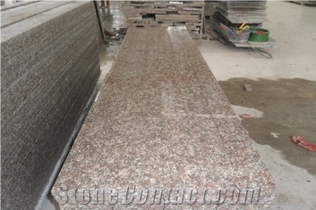 G687 Stairs,step,Chinese Cheap Granite, G687 Pink Granite Stairs