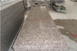 G687 Stairs,step,Chinese Cheap Granite, G687 Pink Granite Stairs