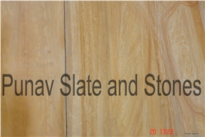 Teak Wood Sandstone Blocks