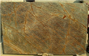 Rainforest Green Marble Slabs