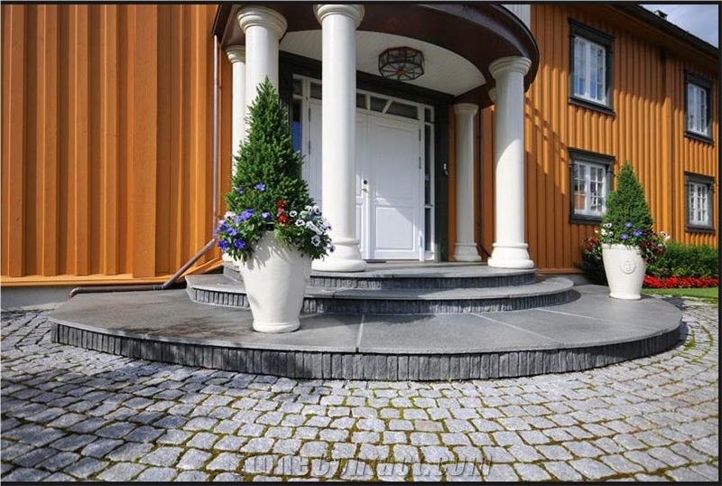 Slate Stairs and Steps, Steinsvik Grey Slate
