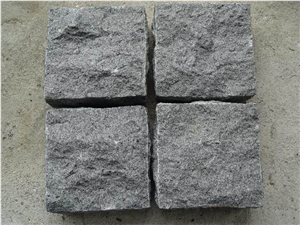 Black Granite Cobble Stone