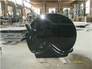 Black Granite Gravestone & Headstone