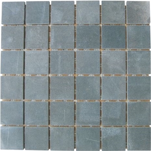 Blue Limestone Mosaic
