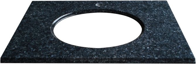 Blue Pearl Granite Vanity Top