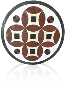 Floor Mosaic Medallion Floor Mosaic Medallion