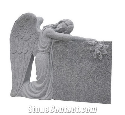 G603 Angel Headstone