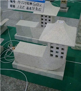 Garden Granite Lantern & Lamp