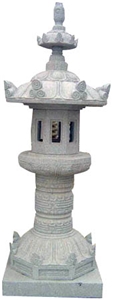 Grey Granite Lantern