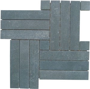 Irregular Blue Stone Mosaic