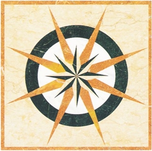 Marble Medallion/Waterjet Medallion Marble Medallion/Waterjet Medallion