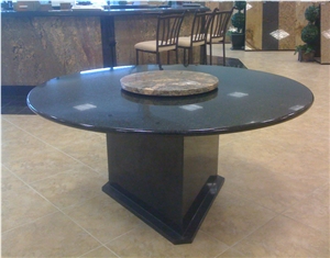 Shanxi Black Granite Bench & Table Shanxi Black Granite Bench & Table