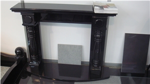 Shanxi Black Marble Fireplace
