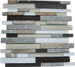 Slate & Glass Mosaic