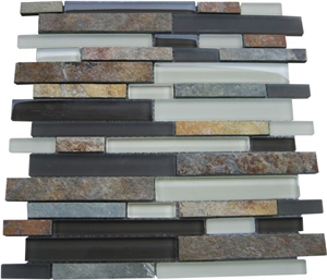 Slate & Glass Mosaic