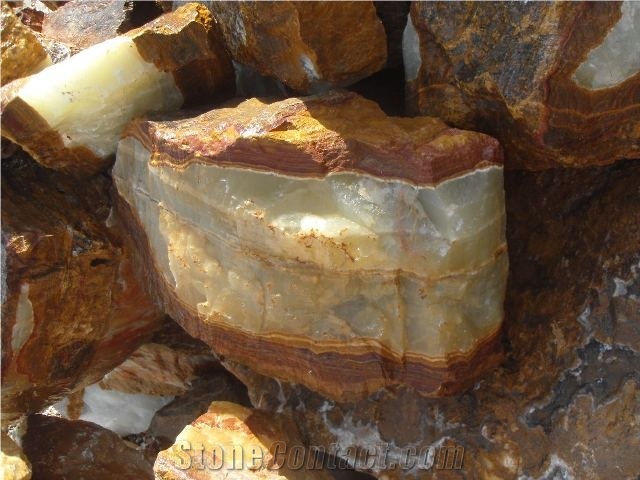 Pink Onyx Block Iran