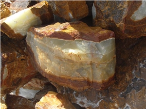 Pink Onyx Block Iran