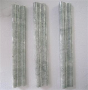 Ming Green Chair Rail, Ming Green Marble Chair Rail