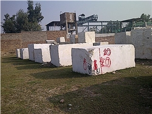 White Marble Blocks