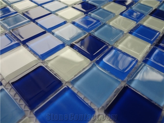 Cheap Crystal Glass Mosaics for Swimming Pool