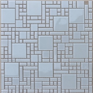 Cheap Glass Mosaic for Swimming Pool Tile