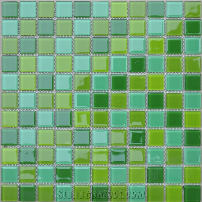 Cheap Glass Mosaic for Swimming Pool Tile