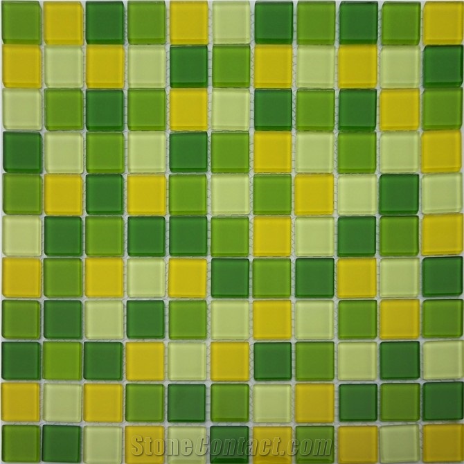 Cheap Glass Mosaic Tile Pattern