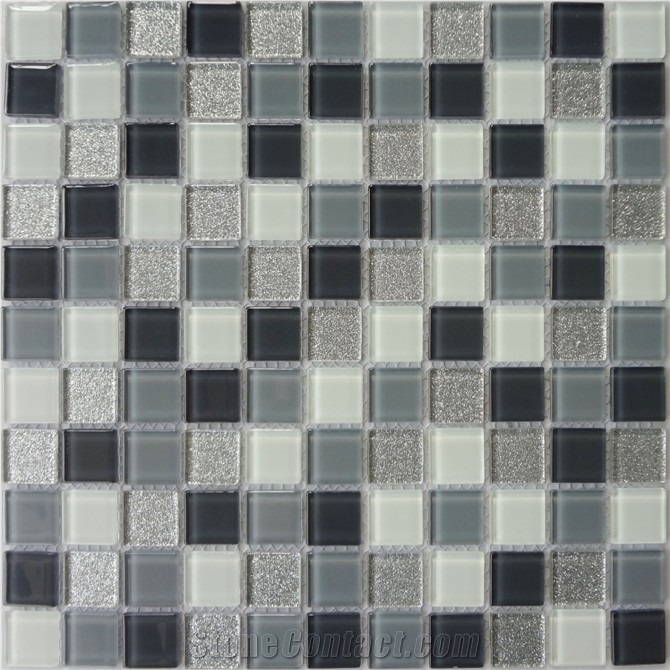 Decorative Crystal Glass Mosaic Tile