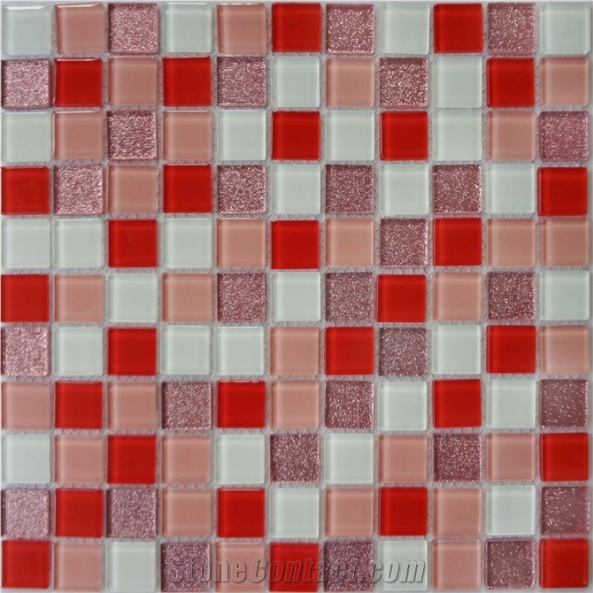 Decorative Crystal Glass Mosaic Tile