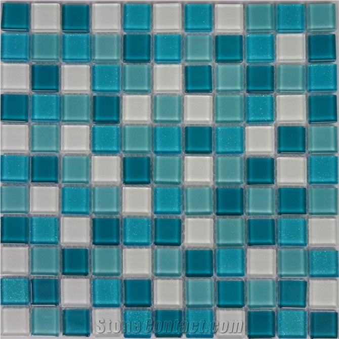 Glass Mosaic for Swimming Pool Tile