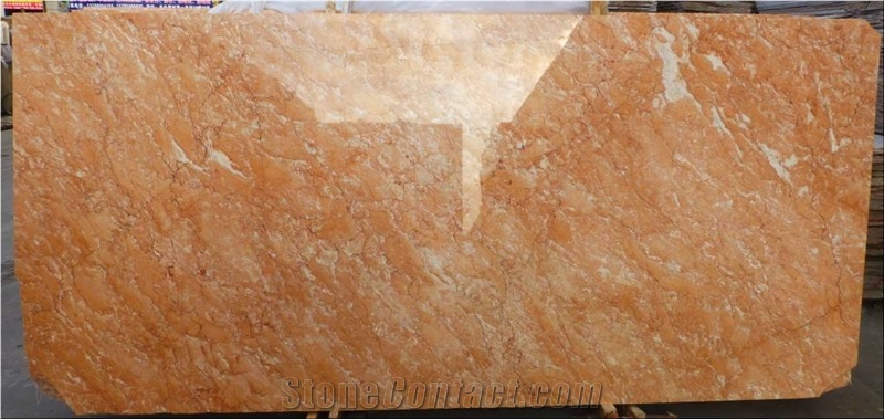 Tea Rose Marble Slab, Turkey Pink Marble