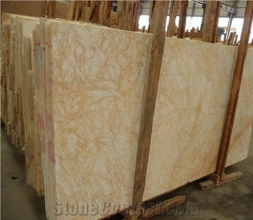Tea Rose Marble Slab, Turkey Pink Marble