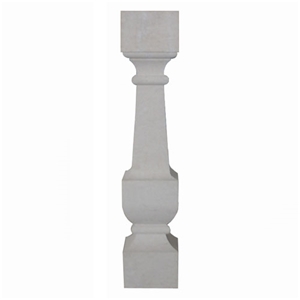 Balustres from Limestone Vratza, Beige Limestone Balustrade & Railings
