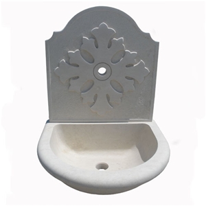 Garden Fountain, Vratza Beige Limestone