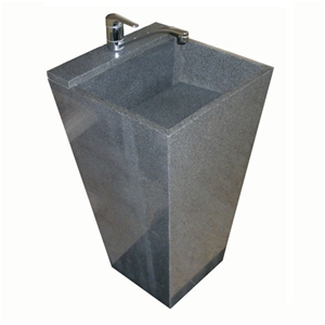 Granite Sink., Grey Granite Sink