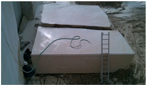 Vratza Limestone Blocks., Kremena Limestone Block