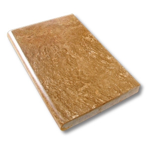 Andes Noce Pool Coping, Noce Dark Brown Travertine