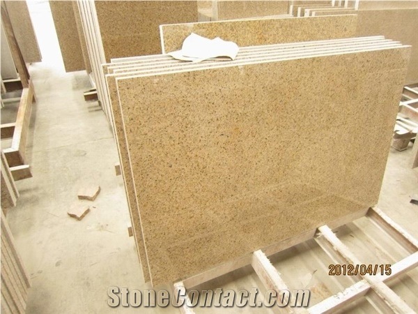 G682 Giallo Garnet Beige Granite Stone Slabs Tile