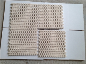 Crema Marfil Beige Marble Mosaic