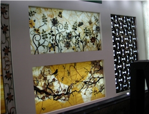Royal Beige Marble Relief Panel - New Product 2013