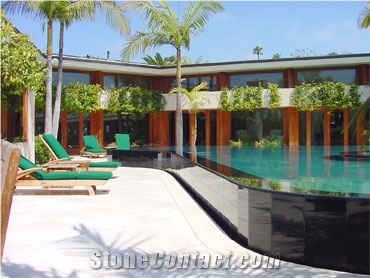 Swimming Pool Tile, G654 Grey Granite Pool Coping