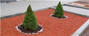 Stone Chips, Karelia Red Granite Pebble, Gravel