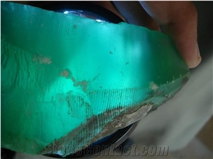 Emerald Green Calcite