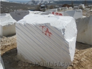 Bianco Sivec, Sivec White Marble Block