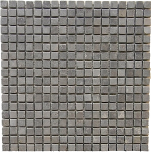 Blue Lagos Limestone Mosaic, Lagos Azul Blue Limestone