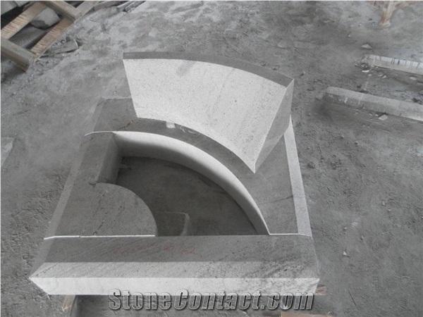 Snow White, White Granite Monument, Tombstone