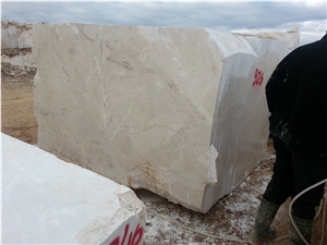 Turkish Botticino Beige Marble Blocks