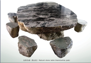 Black&white Marble Chairs and Tables HFZZ003J3