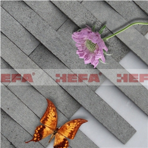 Deep Grey Mosaic Tile XMD001A-215, Esite Grey Basalt Mosaic